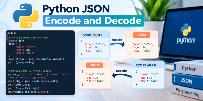 Python JSON encode and decode using Python code examples.