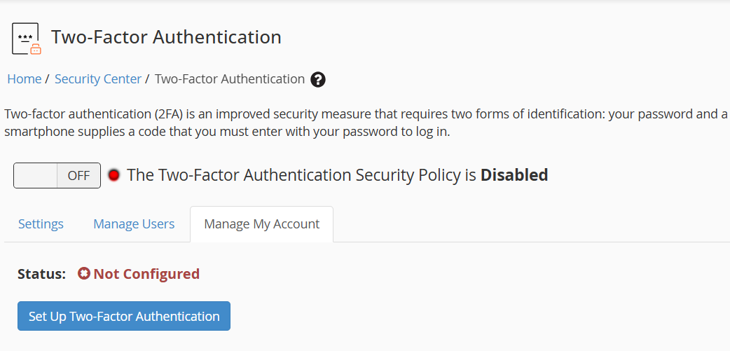 How to Enable Two-Factor Authentication in WHM - PheonixSolutions ...